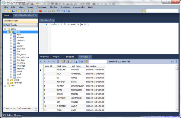 MySQL Workbench