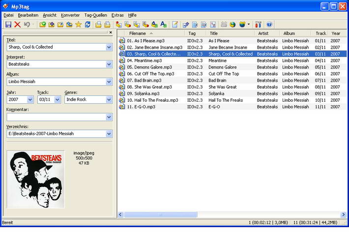 Mp3tag(MP3Ϣ޸) v3.06aʽ