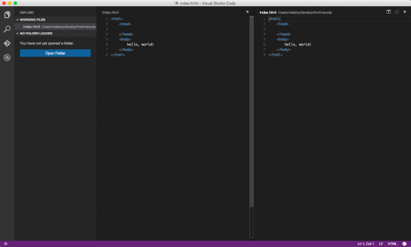 Visual Studio Code°