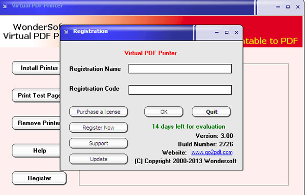 Virtual PDF Printer v3.0.0.2726Ѱ