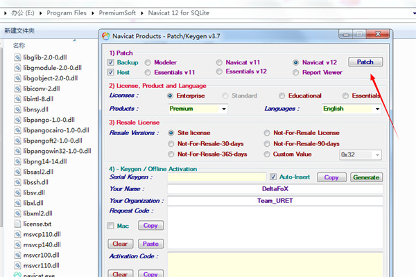 Navicat for SQLite v15.0.26.0°