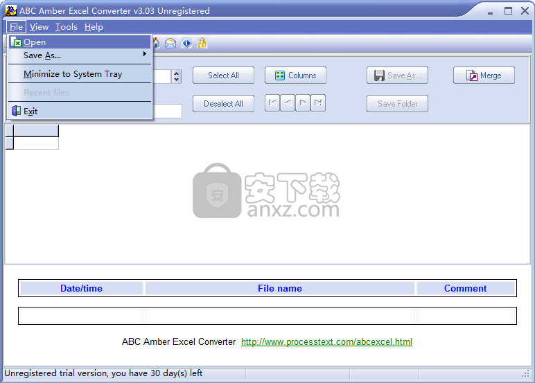 ABC Amber Excel Converter v4.26°