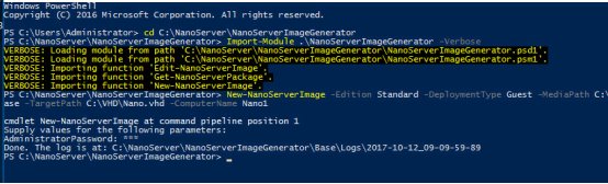 windows Server 2016вNano Server