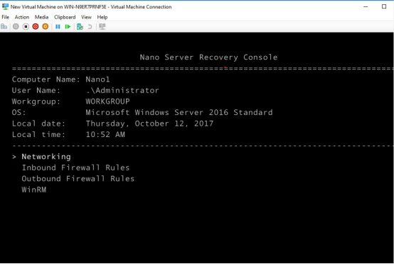 windows Server 2016вNano Server