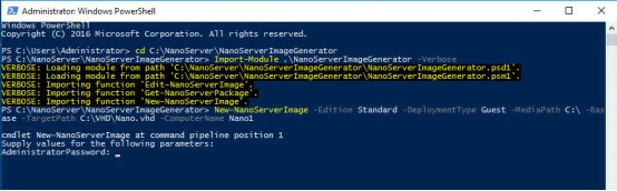 windows Server 2016вNano Server