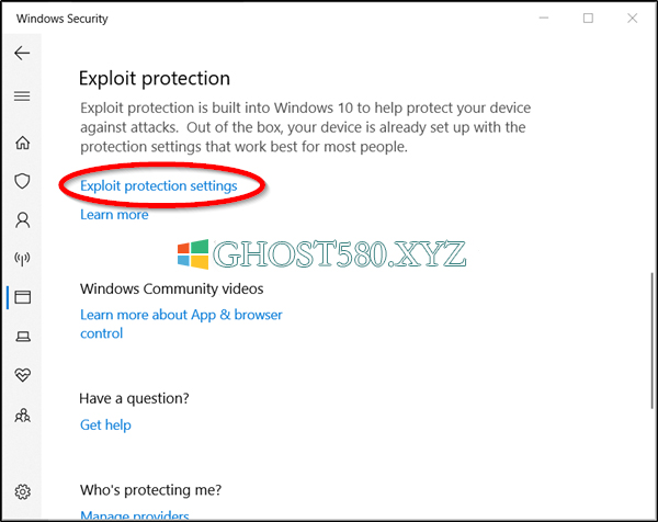 win10ϵͳϵExploit ProtectionӻųӦóķ