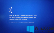 Win10ʾyour pc ran into a problem and needsô?