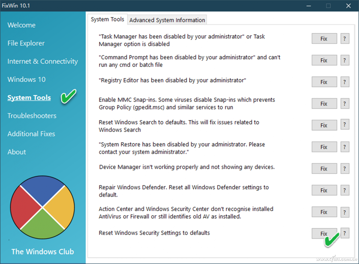 FixWin 10Windows10ϵͳ