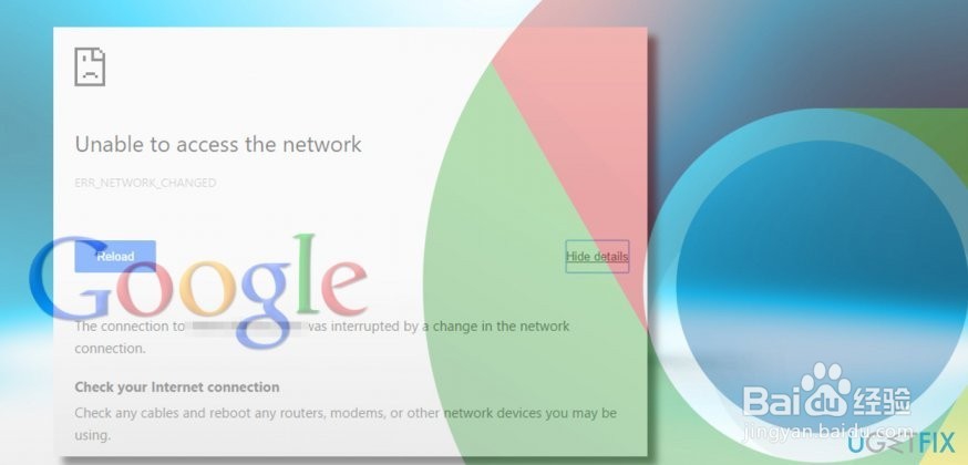  Err_Network_Changed Chrome ô