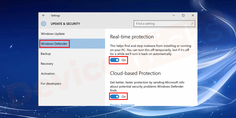 Win10Windows Defender