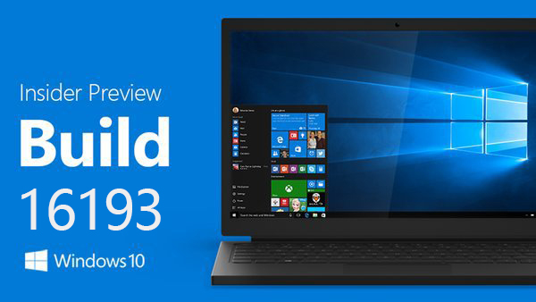 windows 10＾߸ Build 16193 ISO