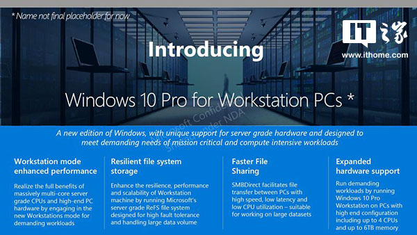 windows 10 Pro for Workstation PPTع