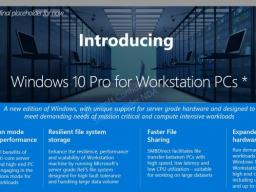 Windows 10 Pro for Advanced PCsϸع֧ReFSļʽ