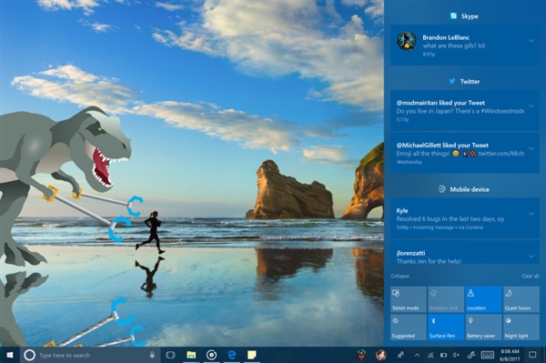 windows 10°Build 16215ͣUI񡢹ܴ