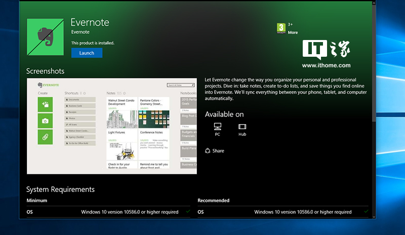 win32תUWPλEvernote WP8.1汾¼Ӧ̵