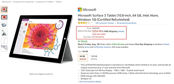 ΢Surface 3ٷϼܣ1700Ԫ1걣