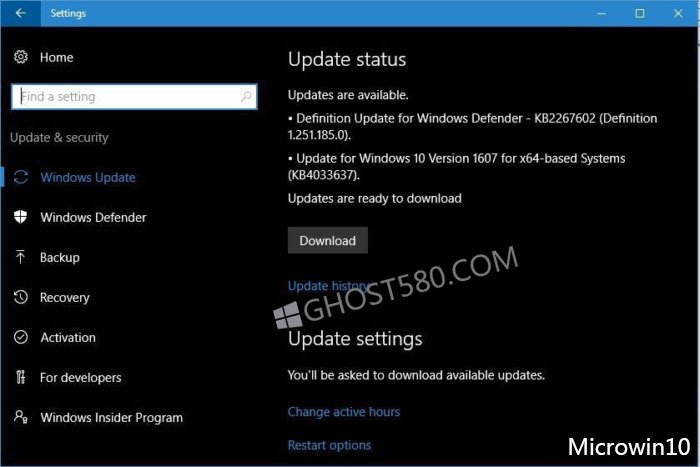 KB4033637͵windows10 1607