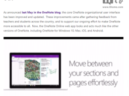 ΢OneNote OnlineģUIȫƽ̨ͳһ