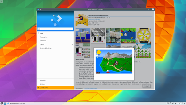 KDE Plasma 5.8.8 LTSά汾·