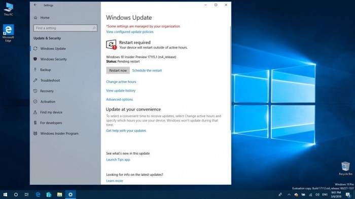 windows 10 Build 17115