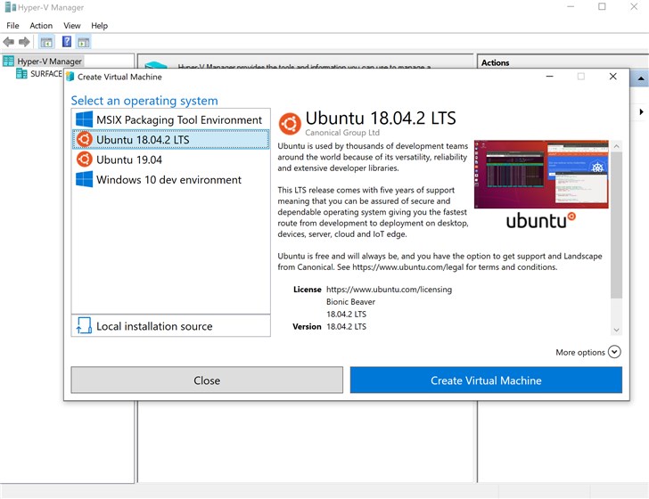 win10רҵHyper-V豸ɰװUbuntu