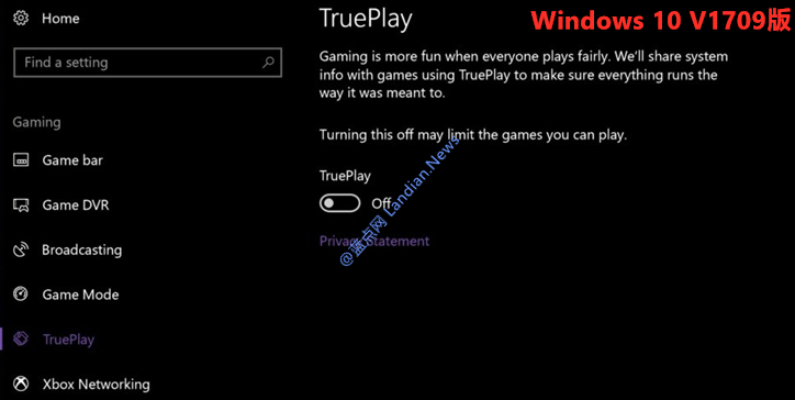 ΢Ѿwin10רҵｫUWP TruePlayϷ׹ɾ