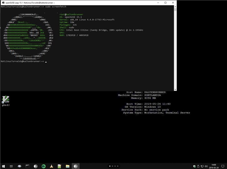 win10̵¼openSUSE Leap 15.1ṩ