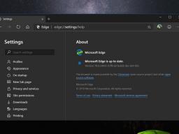 ΢ Chromium Edge ĸ°汾ӭWin10ϵͳڰģʽĽ