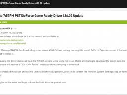 NVIDIA޸GeForce 436.02װ