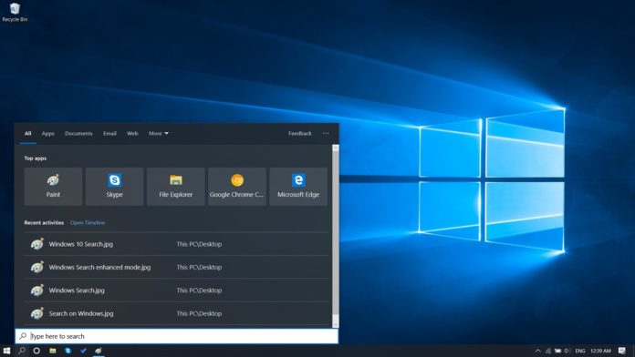 win10 20H1 Build 19025Ľwindows Search 