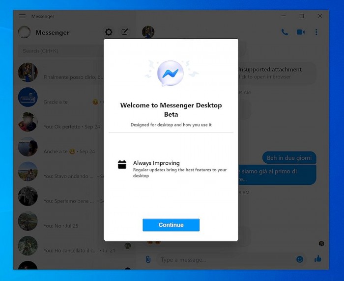 win10 Facebook Messenger¹һ