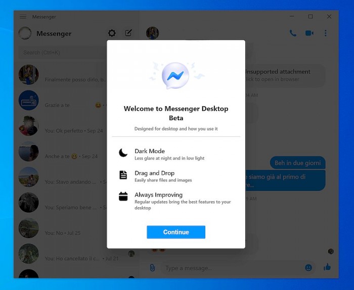 win10 Facebook Messenger¹һ