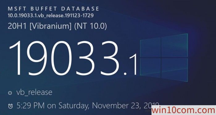 win10 20H1 Build 19033ʲô֪޸