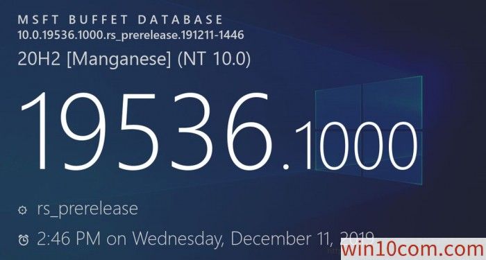 ΢Fastͨwin10 Build 19536