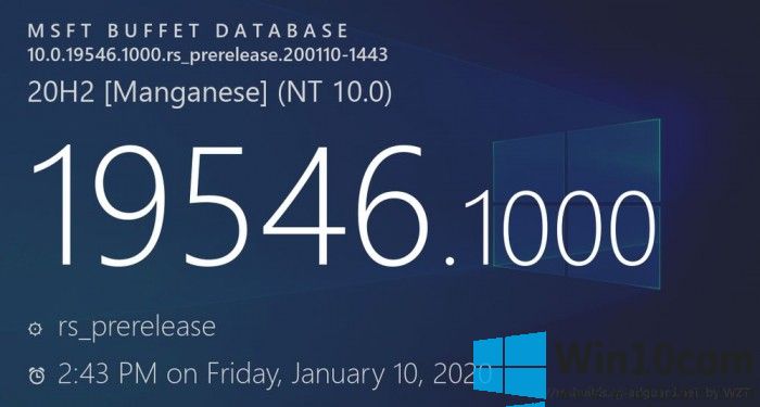 win10_win10 Build 19546ԤV20H2
