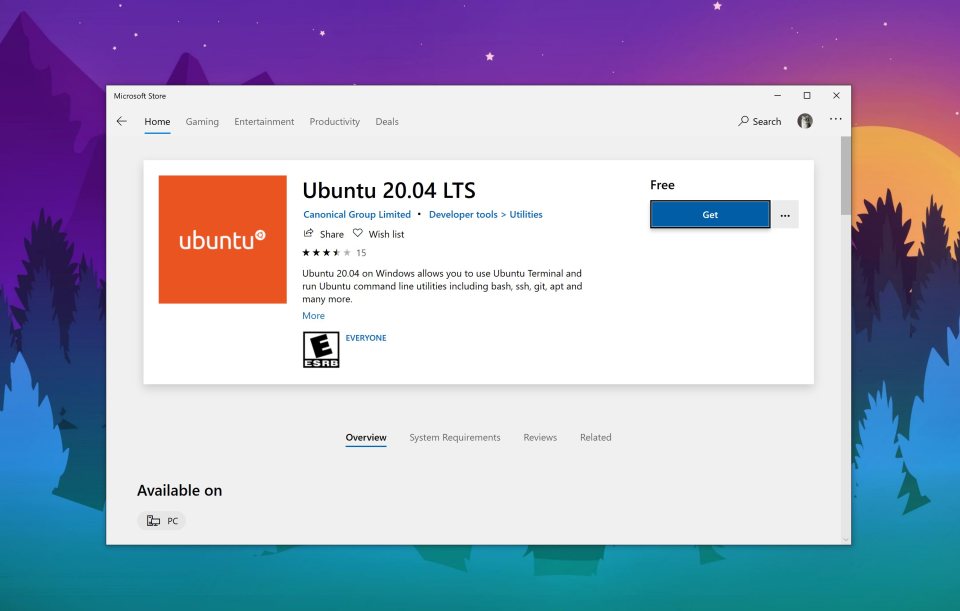 Ubuntu on WSL 2Win10 2004ʽGA