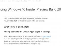 Win10Build 20211 DevԤ