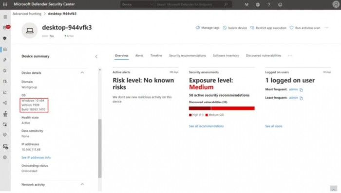 Microsoft Defender for Endpoint