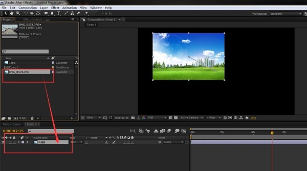 Adobe After Effects CC 2015ô滻ͼƬ֣