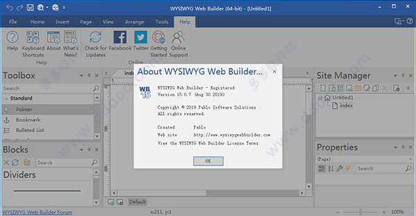 WYSIWYG Web Builder 15İװƽ̳