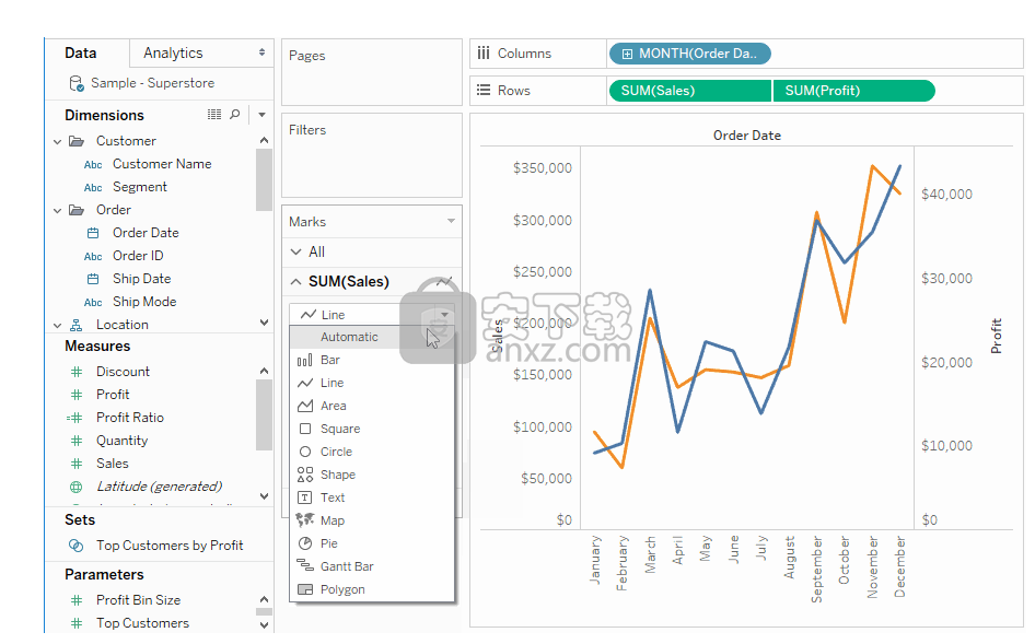 Tableau Desktopʽ