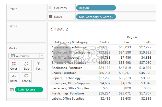 Tableau Desktopʽ