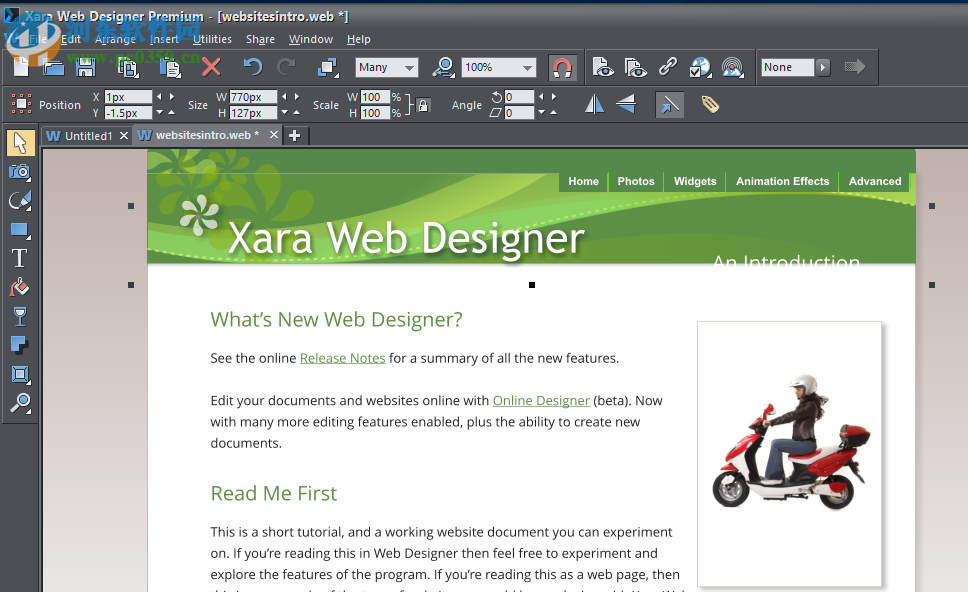 Xara Web Designerʹ÷