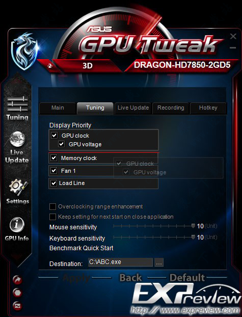 ASUS GPU Tweakʹü