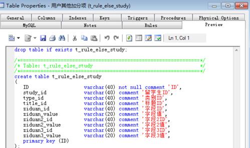 PowerDesignerSQL