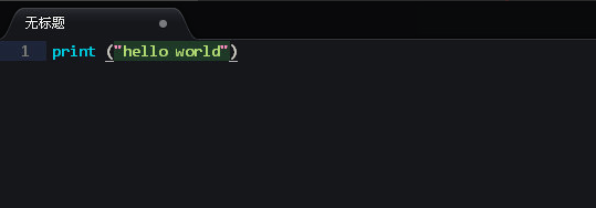 Sublime Text 3python