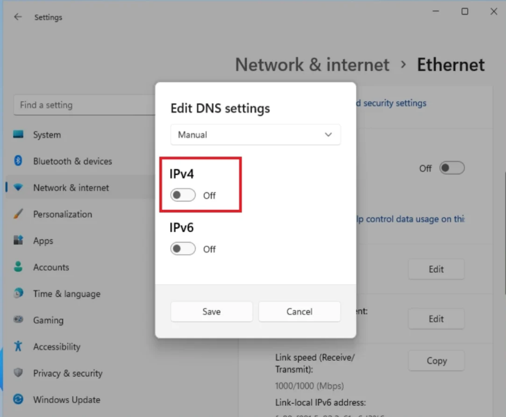 Win11DNS over HTTPS